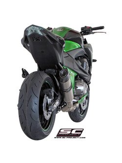 Tłumik Owalny Slip-on SC-Project do Kawasaki Z 800 [12-16]