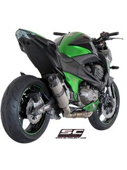 Tłumik Owalny Slip-on SC-Project do Kawasaki Z 800 [12-16]