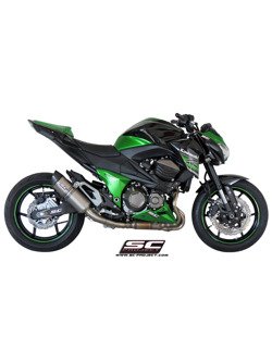 Tłumik Owalny Slip-on SC-Project do Kawasaki Z 800 [12-16]