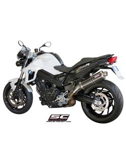 Tłumik R60 Slip-on (Owal) SC-Project do BMW F 800 R [09-14]