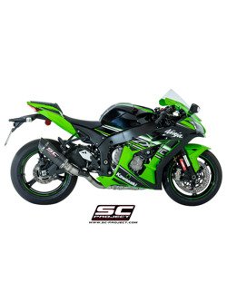 Tłumik Racing Owalny Slip-on SC-Project do Kawasaki NINJA ZX-10R [16-17]