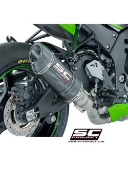 Tłumik Racing Owalny Slip-on SC-Project do Kawasaki NINJA ZX-10R [16-17]