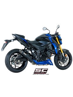 Tłumik S1 - Black edition Slip-on SC-Project do Suzuki GSX-S 750 [17-20]