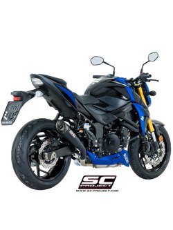 Tłumik S1 - Black edition Slip-on SC-Project do Suzuki GSX-S 750 [17-20]