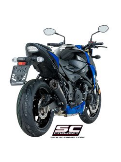 Tłumik S1 - Black edition Slip-on SC-Project do Suzuki GSX-S 750 [17-20]