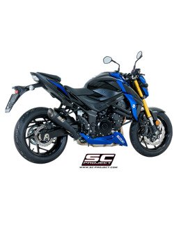 Tłumik S1 - Black edition Slip-on SC-Project do Suzuki GSX-S 750 [17-20]