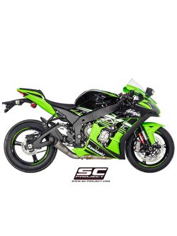 Tłumik S1 Niska Pozycja Slip-on SC-Project do Kawasaki NINJA ZX-10R [16-17]