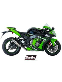 Tłumik S1 Wysoka Pozycja Slip-on SC-Project do Kawasaki NINJA ZX-10R [16-17]