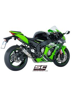 Tłumik S1 Wysoka Pozycja Slip-on SC-Project do Kawasaki NINJA ZX-10R [16-17]