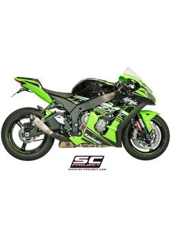 Tłumik S1 dla oryginalnego katalizatora Slip-on SC-Project do Kawasaki NINJA ZX-10R [16-17]