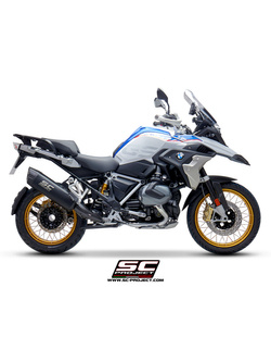 Tłumik SC-Project, Adventure, Black Titanium + Carbon (SLIP ON) - BMW R 1250 GS - Adventure [19-20]