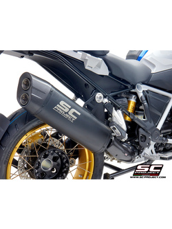 Tłumik SC-Project, Adventure, Black Titanium + Carbon (SLIP ON) - BMW R 1250 GS - Adventure [19-20]