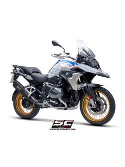 Tłumik SC-Project, Adventure, Black Titanium + Carbon (SLIP ON) - BMW R 1250 GS - Adventure [19-20]