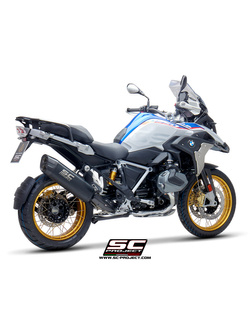 Tłumik SC-Project, Adventure, Black Titanium + Carbon (SLIP ON) - BMW R 1250 GS - Adventure [19-20]