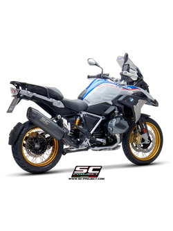 Tłumik SC-Project, Adventure, Grey Titanium + Carbon (SLIP ON) - BMW R 1250 GS - Adventure [19-20]