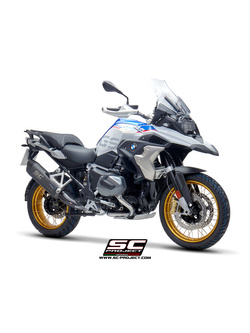 Tłumik SC-Project, Adventure, Grey Titanium + Carbon (SLIP ON) - BMW R 1250 GS - Adventure [19-20]