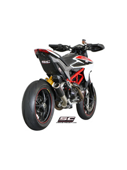 Tłumik SC-Project, CR-T Carbon (Slip On) - Ducati Hypermotard 821 [13-16]