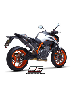 Tłumik SC-Project CR-T M2 Carbon + Titanium (Slip on) - KTM 790 Duke [18-20]