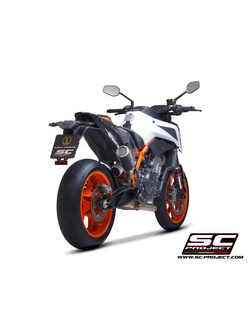 Tłumik SC-Project CR-T M2 Carbon + Titanium (Slip on) - KTM 790 Duke [18-20]