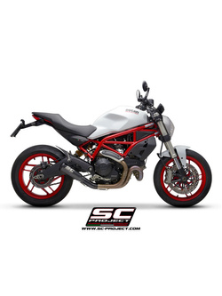 Tłumik SC-Project Conic 70's Stainless Steel (Slip on) - Ducati Monster 797 [17-20]