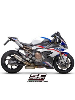 Tłumik SC-Project, GP70-R Titanium + Carbon (Slip On) - BMW S 1000 RR [19-20]