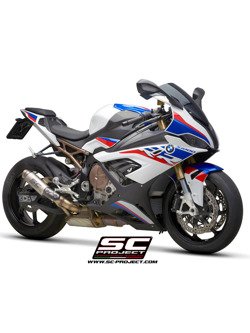 Tłumik SC-Project, GP70-R Titanium + Carbon (Slip On) - BMW S 1000 RR [19-20]