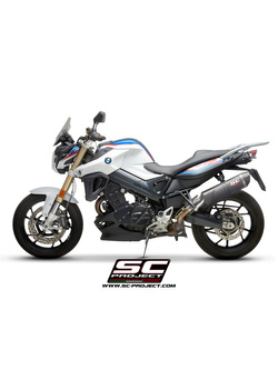 Tłumik SC-Project Oval, Carbon (SLIP ON) - BMW F 800 R [09-16]