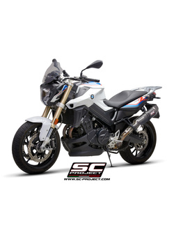 Tłumik SC-Project Oval, Carbon (SLIP ON) - BMW F 800 R [09-16]