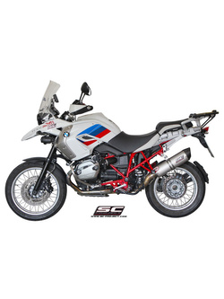 Tłumik SC-Project Oval Titanium + Carbon (SLIP ON) - BMW R 1200 GS [04-09]