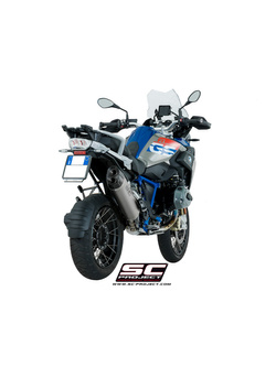 Tłumik SC-Project Oval Titanium + Carbon (SLIP ON) - BMW R 1200 GS - ADVENTURE [13-16]