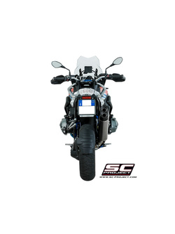 Tłumik SC-Project Oval Titanium + Carbon (SLIP ON) - BMW R 1200 GS - ADVENTURE [13-16]