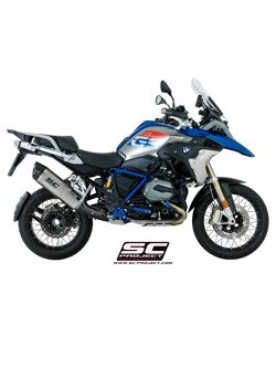 Tłumik SC-Project Oval Titanium + Carbon (SLIP ON) - BMW R 1200 GS - ADVENTURE [17-18]