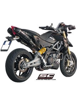 Tłumik SC-Project [Owal] do Aprilia - DORSODURO 1200 [11-17]