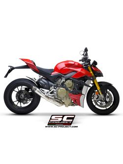 Tłumik SC Project S1 Titanium + Carbon - Ducati Streetfighter V4 [20]