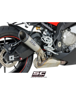 Tłumik SC-Project, S1 Titanium + Carbon (Slip On) - BMW S 1000 RR [17-18]