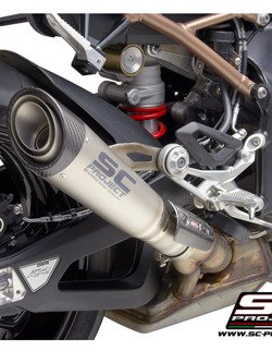 Tłumik SC-Project, S1 Titanium + Carbon (Slip On) - BMW S 1000 RR [19-20]