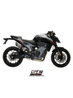 Tłumik SC-Project S1 Titanium + Carbon (Slip on) - KTM 790 Duke [18-20]