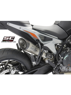 Tłumik SC-Project S1 Titanium + Carbon (Slip on) - KTM 790 Duke [18-20]