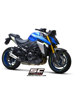 Tłumik SC-Project S1 Titanium / Carbon (Slip-on) - Suzuki GSX-S1000 (21-)