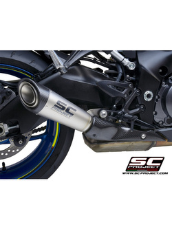 Tłumik SC-Project S1 Titanium / Carbon (Slip-on) - Suzuki GSX-S1000 (21-)