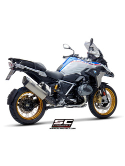 Tłumik SC-Project, SC1-R GT, Titanium + Carbon (SLIP ON) - BMW R 1250 GS [19-20]