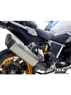 Tłumik SC-Project, SC1-R GT, Titanium + Carbon (SLIP ON) - BMW R 1250 GS [19-20]