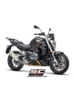 Tłumik SC-Project, SC1-R, Titanium + Carbon (SLIP ON) - BMW R 1200 R / RS [19-20]