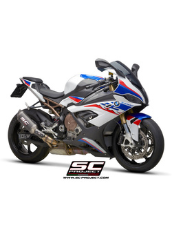 Tłumik SC-Project, SC1-S Titanium / Carbon (Slip On) - BMW S 1000 RR [19-20]