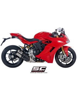 Tłumik SC-Project Twin CR-T Titanium (Slip on) - Ducati Supersport 939 / S [17-21]