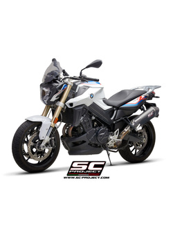 Tłumik SC-Project X-Plorer, Carbon (SLIP ON) - BMW F 800 R [09-16]