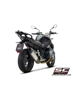 Tłumik SC-Project, X-Plorer II, Titanium + Carbon (SLIP ON) - BMW R 1200 R / RS [19-20]