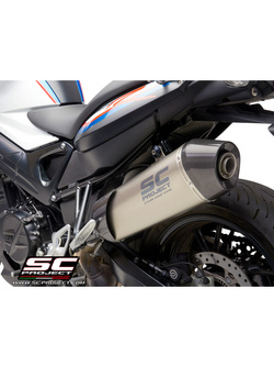 Tłumik SC-Project X-Plorer, Titanium + Carbon (SLIP ON) - BMW F 800 R [09-16]