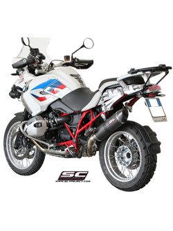 Tłumik SC1 MAT CARBON Slip-on (Owal) SC-Project do BMW R 1200 GS / ADVENTURE [10-12]