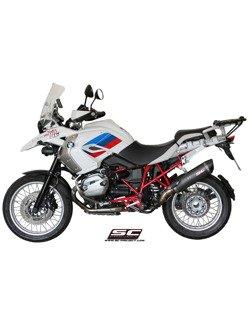 Tłumik SC1 MAT CARBON Slip-on (Owal) SC-Project do BMW R 1200 GS / ADVENTURE [10-12]